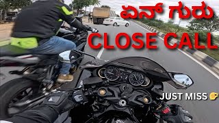 Hayabusa ಡಡಲ Close Call On The Way To Big Bay 2025 Hayabusa ,Z900 ,Ninja 1000 Rs 457