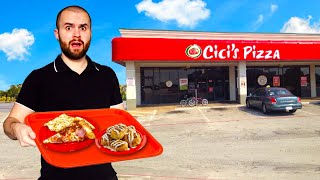 Eating At Cicis Pizza BUFFET For 24 HOURS!