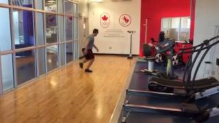 Shuffle to COD to sprint