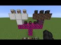 what if you create a TRIPLE TITAN in MINECRAFT