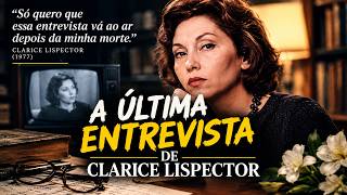 CLARICE LISPECTOR'S LAST INTERVIEW