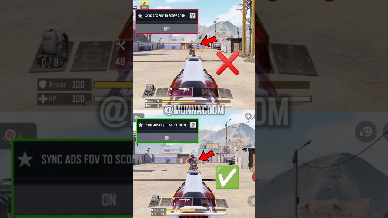 ✅Try This Pro Secret AIM Setting in CODM BR🔥💯Codmobile Tips and Tricks 