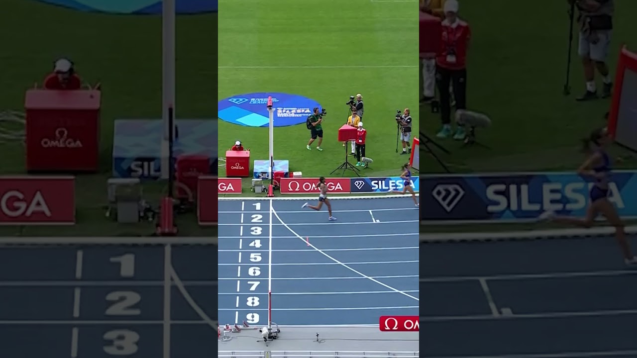 The perfect final 200m kick from Nadia Battocletti to win the 5000m in Silesia #DiamondLeague