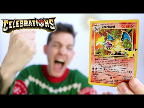 charizard pokemon card celebrations Amazon.com: Pokémon TCG: Celebrations Charizard V Collections Booster Box :  Toys & Games main image 0