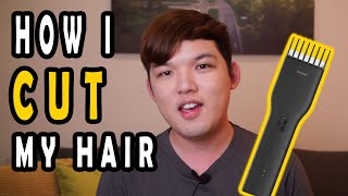 HOW I CUT MY HAIR  || XIAOMI ENCHEN || ASIAN MEN HAIR | HAIR CUT TUTORIAL? ||