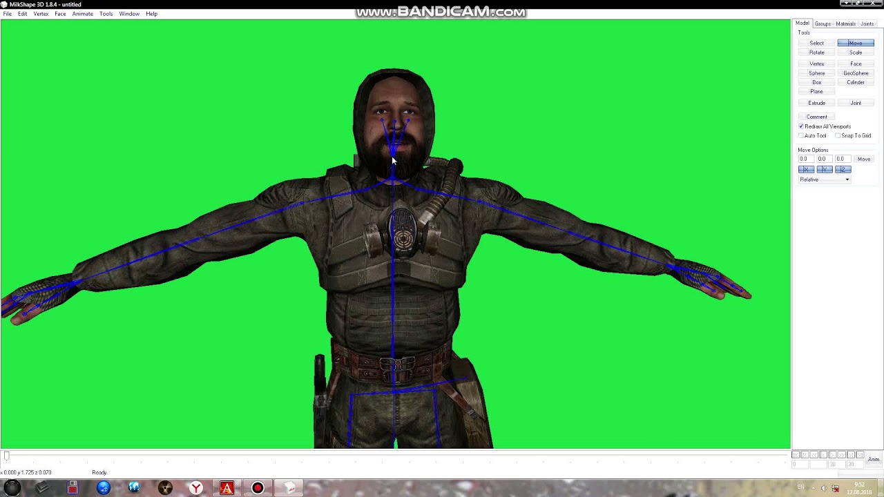Создание модели НПС для Сталкер ЗП #2