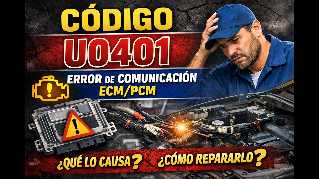 CÓDIGO U0401: Datos inválidos entre módulos, síntomas y solución【2026 ...