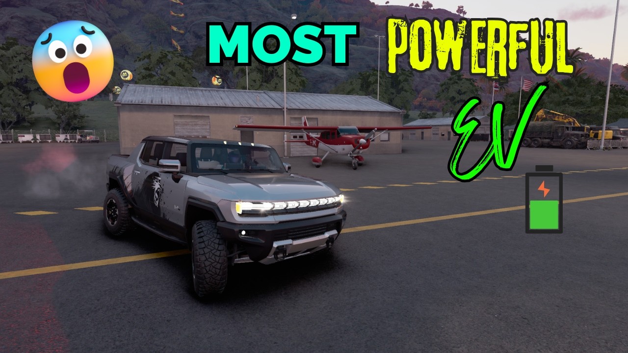 The Most Powerful🔥 E.V. in the World 😱 | Hummer EV | The Crew Motorfest |