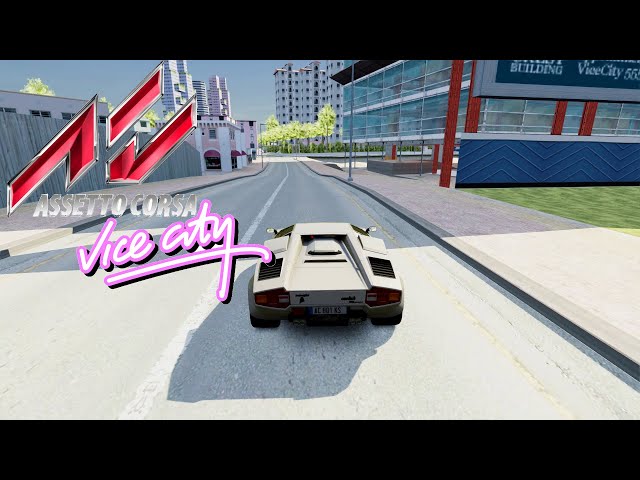 GTA Vice City on Assetto Corsa!