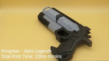 3d printing timelapse! - Apex Legends Wingman