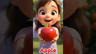 🍎 Learn Fruit Names with a Cute Girl 🍌🍊🍇 | Apple Banana Orange Grapes #kidslearning #fruitnames Learn Fruit Names With A Cute Girl Shorts Shortvideo Toddlerlearning Apple