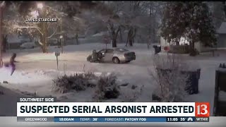 Suspected serial arsonist