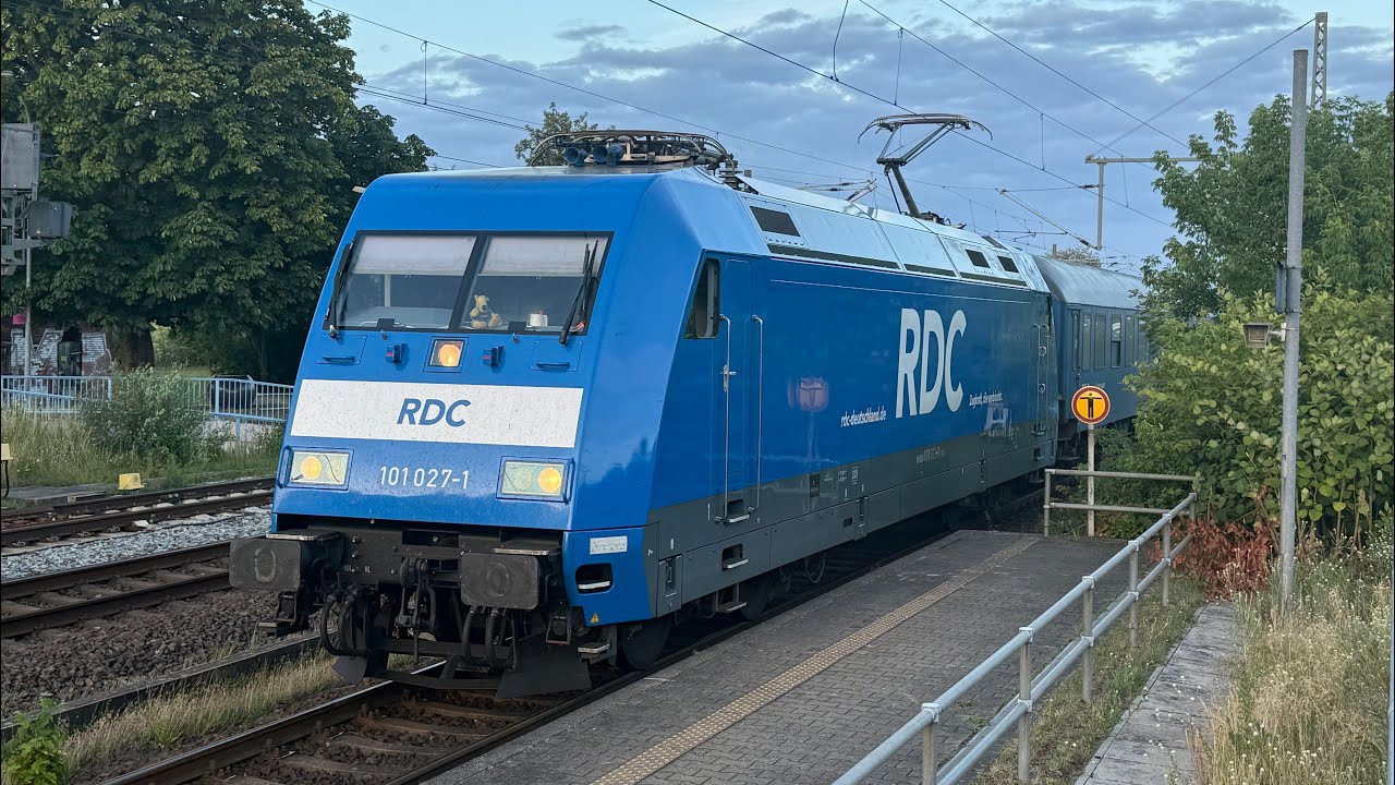 Führerstandsmitfahrt auf EN 345 von Stockholm nach Berlin SJ RDC Berlin Hauptbahnhof bis Lichtenberg