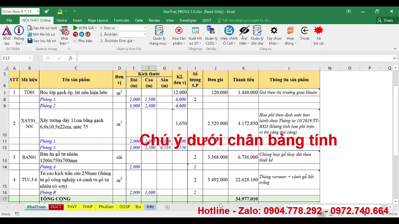 41. Hướng dẫn các chức năng Ver2.8.0 Phần mềm Dự toán Nội thất Pro vừa ra lò 25/9/2021