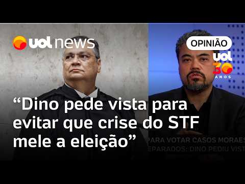 Dino pede vista sobre Moraes e Mendonça para evitar que crise do STF mele a eleição | Sakamoto