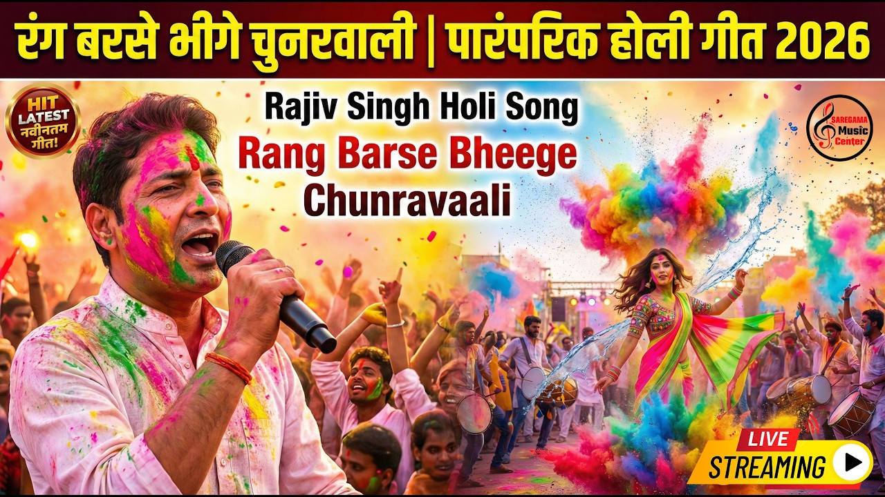 🔴 LIVE पारंपरिक होली गीत 2026 | Rajiv Singh Holi Geet  Bhakti Holi Song 2026 | Holi Ke Gana