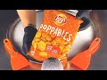 ASMR - Crisps Ice Cream Rolls | how to make Ice Cream out of Lay's poppables Potato Chips - Food 4k