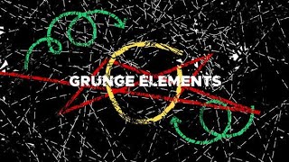 Grunge Elements AFTER EFFECTS Template Videohive 31532648