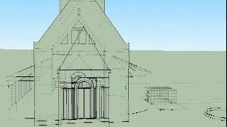 Church Rendering in Google Sketchup