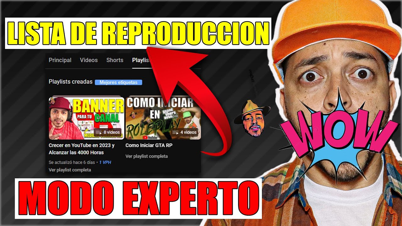 [MODO EXPERTO] Como CREAR una LISTA de REPRODUCCIÓN En YouTube - YouTube