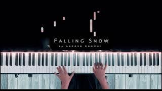 Falling snow (by Aakash Gandhi) Piano tutorial