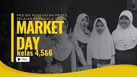 Kegiatan Market Day kelas 4, 5 dan 6 MIS Jeungjingrigil tahun 2025