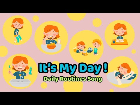 It’s My Day! | Daily Routines English Song | Learn Action Verbs with Starlala | Starlala ABC