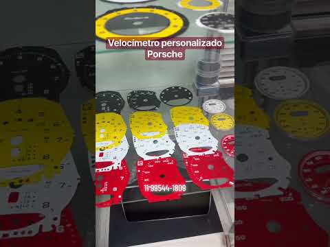 Personalize o velocímetro da sua Porsche #porsche #macan #porsche911 #porsche718
