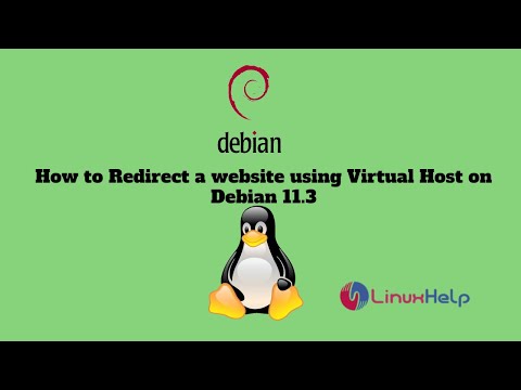 How to redirect a website using Virtual Host on Debian 11.3