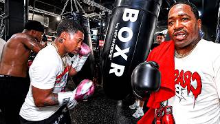 Adrien Broner TRAINS DeenTheGreat, His Kids & Sauce Walka 🥊🔥!
