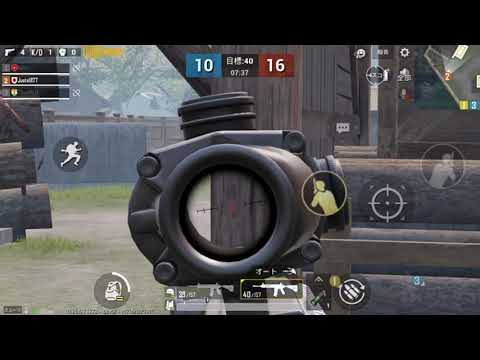 【PUBGモバイル】TDM ほぼ1v4 27killLOSE