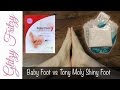 Baby Foot vs Tony Moly Shiny Foot Review