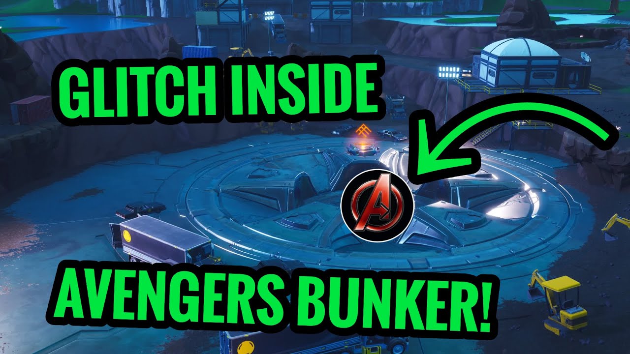 Avengers Under Loot Lake NEW Bunker Glitch?! Fortnite Glitches Season 8! YouTube