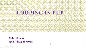 Looping Part II: Do while Loop in PHP