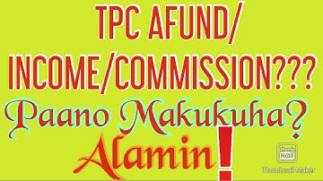 How to Encash in TPC? via CHEQUE/BANK/CONVERTED AFUND into LOADWALLET #TPCINCOME #COMMISSION