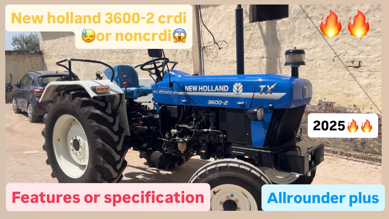 DAMDAR TRACTOR🔥🔥🔥NEWHOLLAND 3600-2 allrounder+ 2025 model CRDI/DI