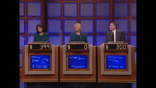 Final Jeopardy 10131998 By A Margin Of 99