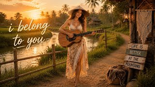 I BELONG TO YOU(FEMALE VOCAL) | Country Love Song | lyric video