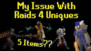 My Issues with Raids 4 Uniques + Reward Suggestions