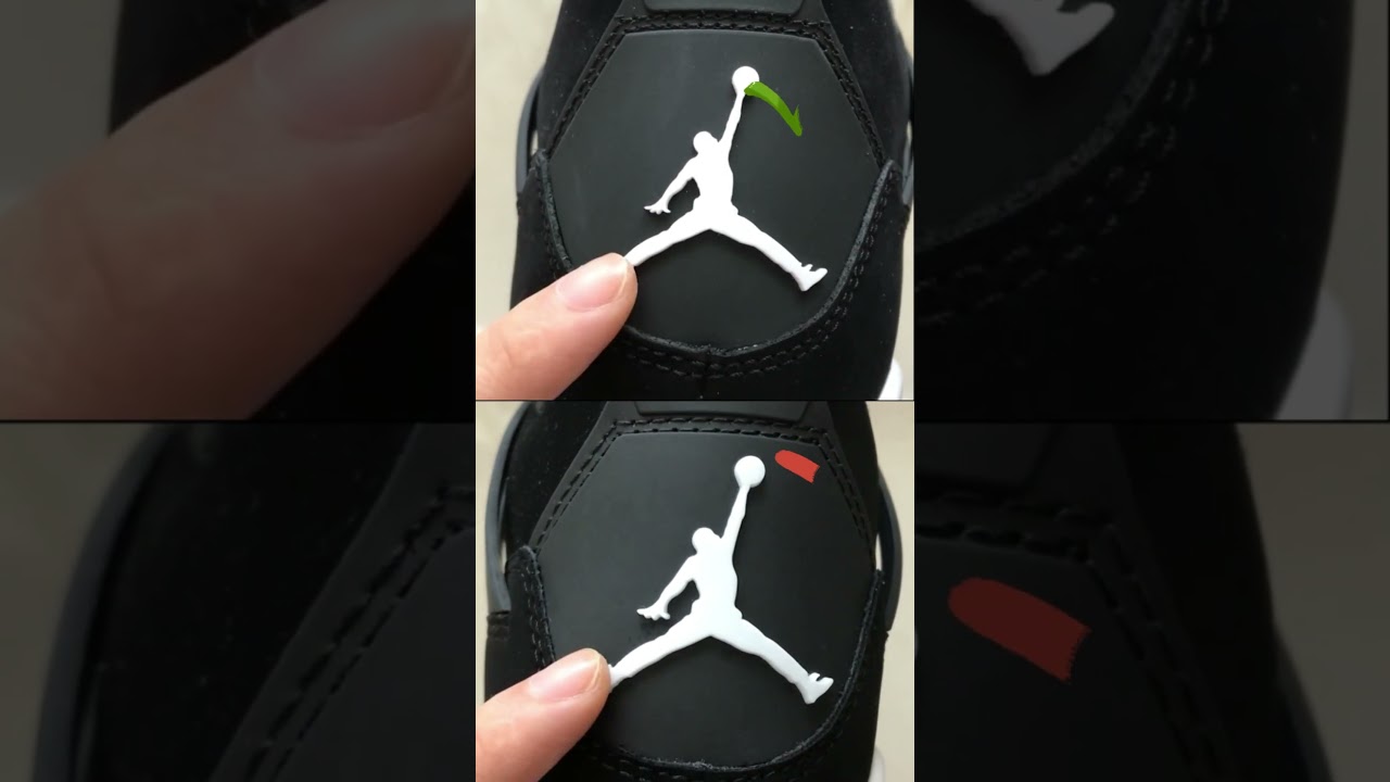 Real VS Fake Air Jordan 4 Retro White Thunder FQ8138 001 Review 