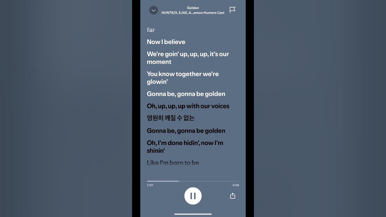 Golden- HUNTRX #viral #spotify #song #lyrics #kpopdemonhunters #songlyrics #golden Golden- HUNTRX #viral #spotify #song #lyrics #kpopdemonhunters #songlyrics #golden