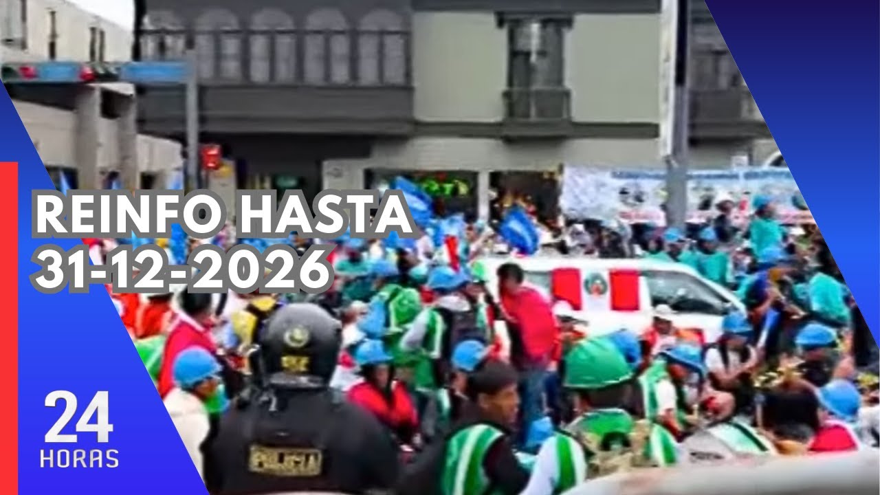 Congreso aprueba ampliar el Reinfo hasta diciembre de 2026