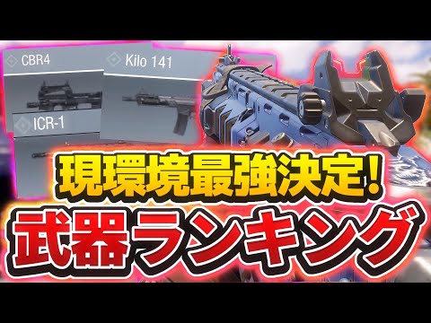 新武器追加でランキングに変動あり？！最強武器ランキング！【CoDモバイル】【ろくたん】