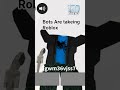 Bots are takeing Roblox