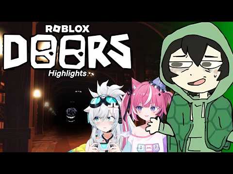 Vedal plays ROBLOX DOORS for the First Time - Highlights
