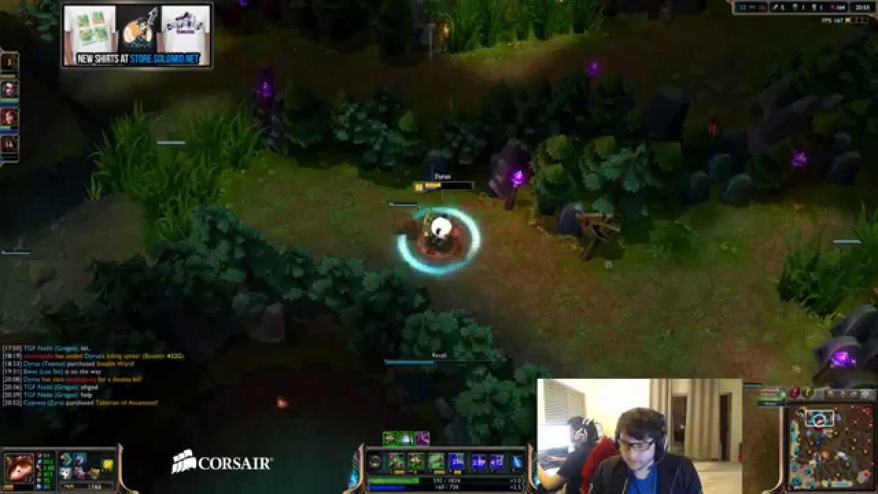 tsm bjergsen keyboard Dyrus Teemo vs Lissandra [Top] Diamond 1 / Challenger Ranked Solo queue