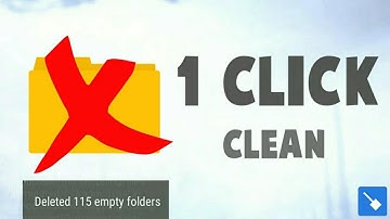 Delete ALL Empty Folders in Just ONE CLICK on Android(2018)!