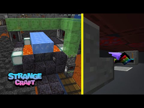 How to Make a Basalt Farm and Clubhouse Meeting Room Design! | Minecraft SMP 1.16 | StrangeCraft