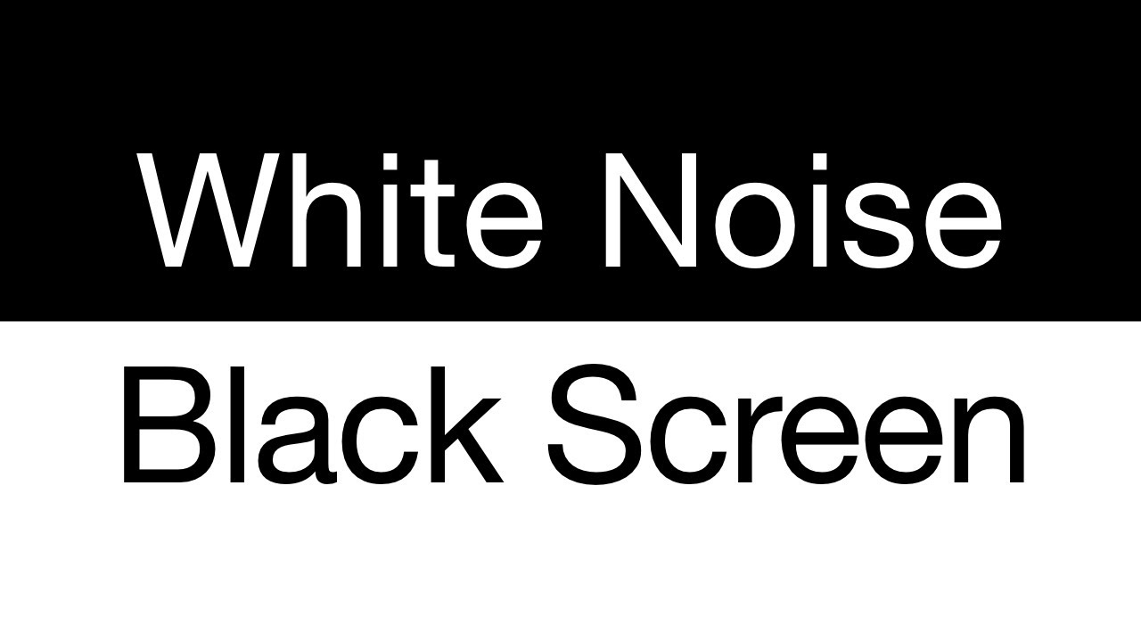 Deep Sleep White Noise | Insomnia Relief | 10 Hours Black Screen