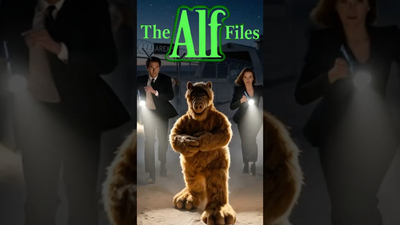 The Alf Files An X Files Parody | #shorts #parody #halloween #horror
